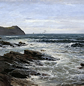 Carlos de Haes, 'Cliffs, Guethay', c1881.